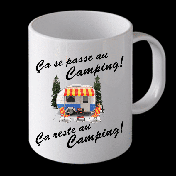 Tasse-ca se passe au camping