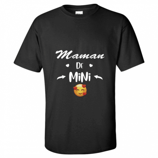 Tshirt - Maman de mini emoji