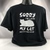 T-shirt - sorry i'm late