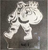 Plaque pour lampe Noël 3